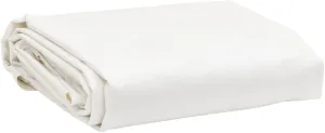 Tarpaulin White Ø 13.1 ' 7.11 oz/ft²8,6KG