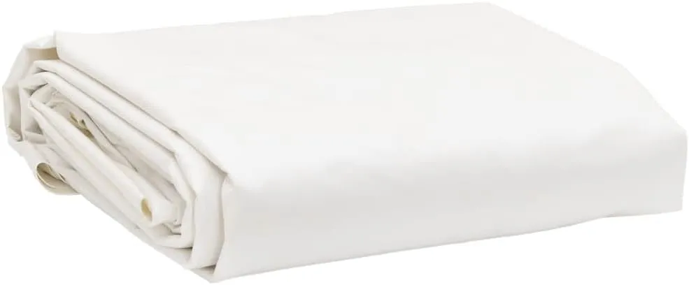 Tarpaulin White Ø 8.5 ' 7.11 oz/ft²4KG