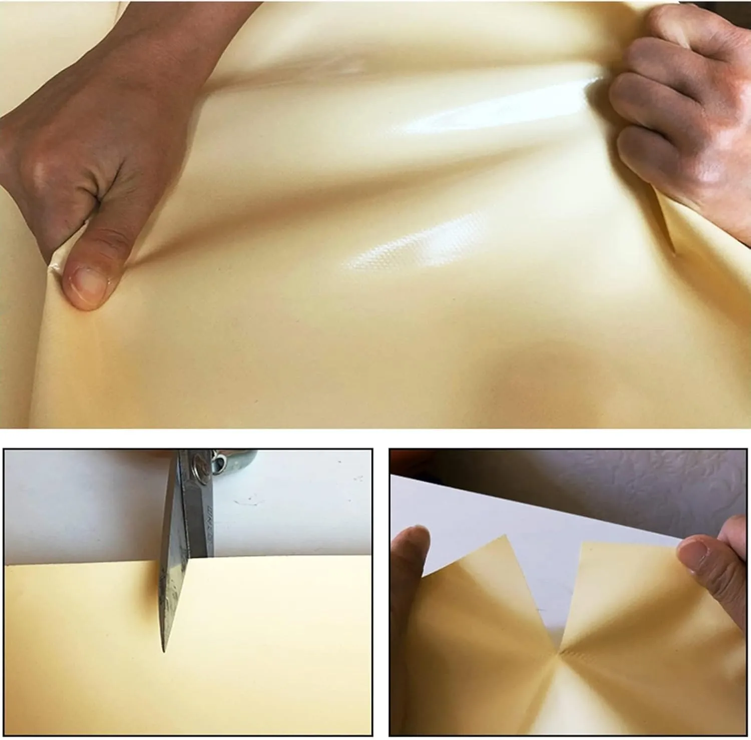 Tarps Heavy Duty Waterproof, Foldable Outdoor Waterproof Ripstop-Windproof Tarpaulin for Roof, Camping, Outdoor, Patio, Rain Or Sun Shelter,3X3ft/1x1m,Yellow