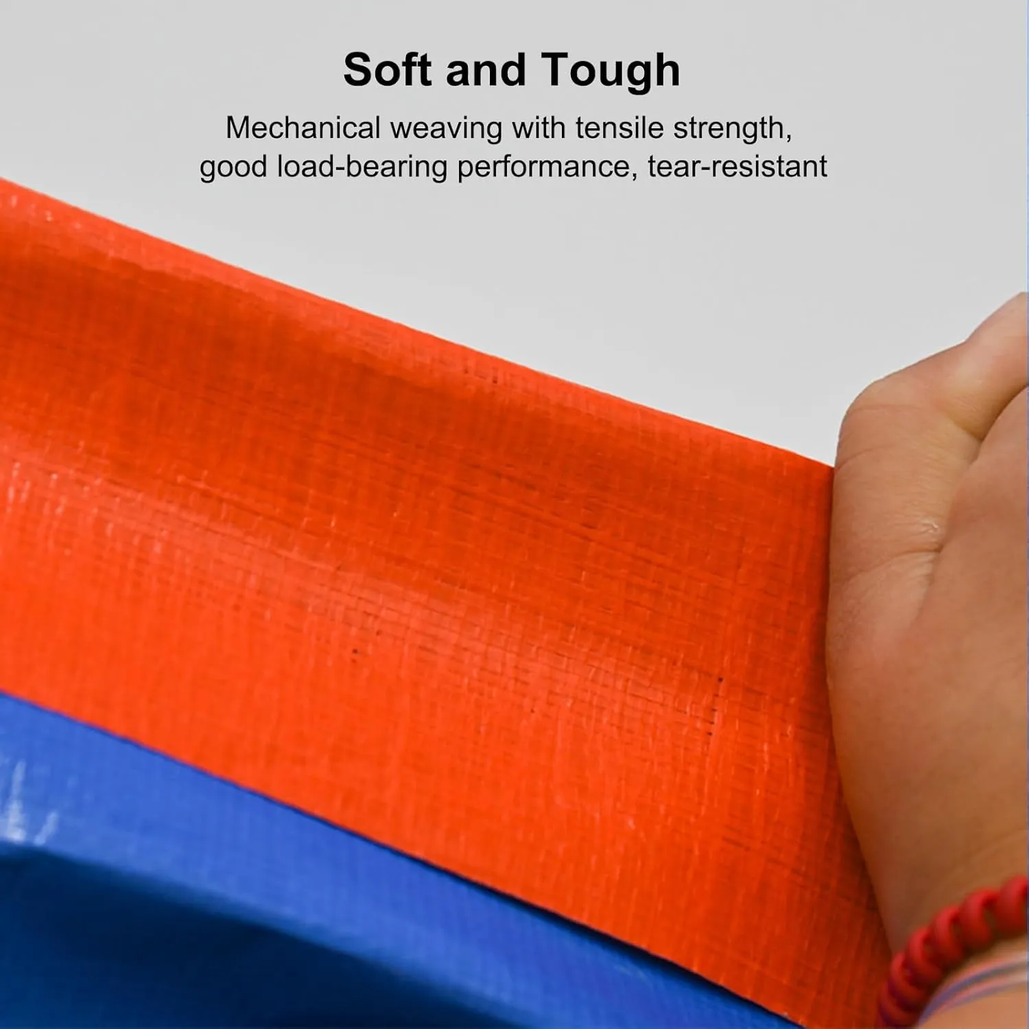 Tarps Heavy Duty Waterproof, Pool Tarp, Tent Tarp, 8 Mil Thick PE Tarpaulin, for Outdoor, Garden, Patio Covering Items, Camping Placed Under The Tent, Customizable