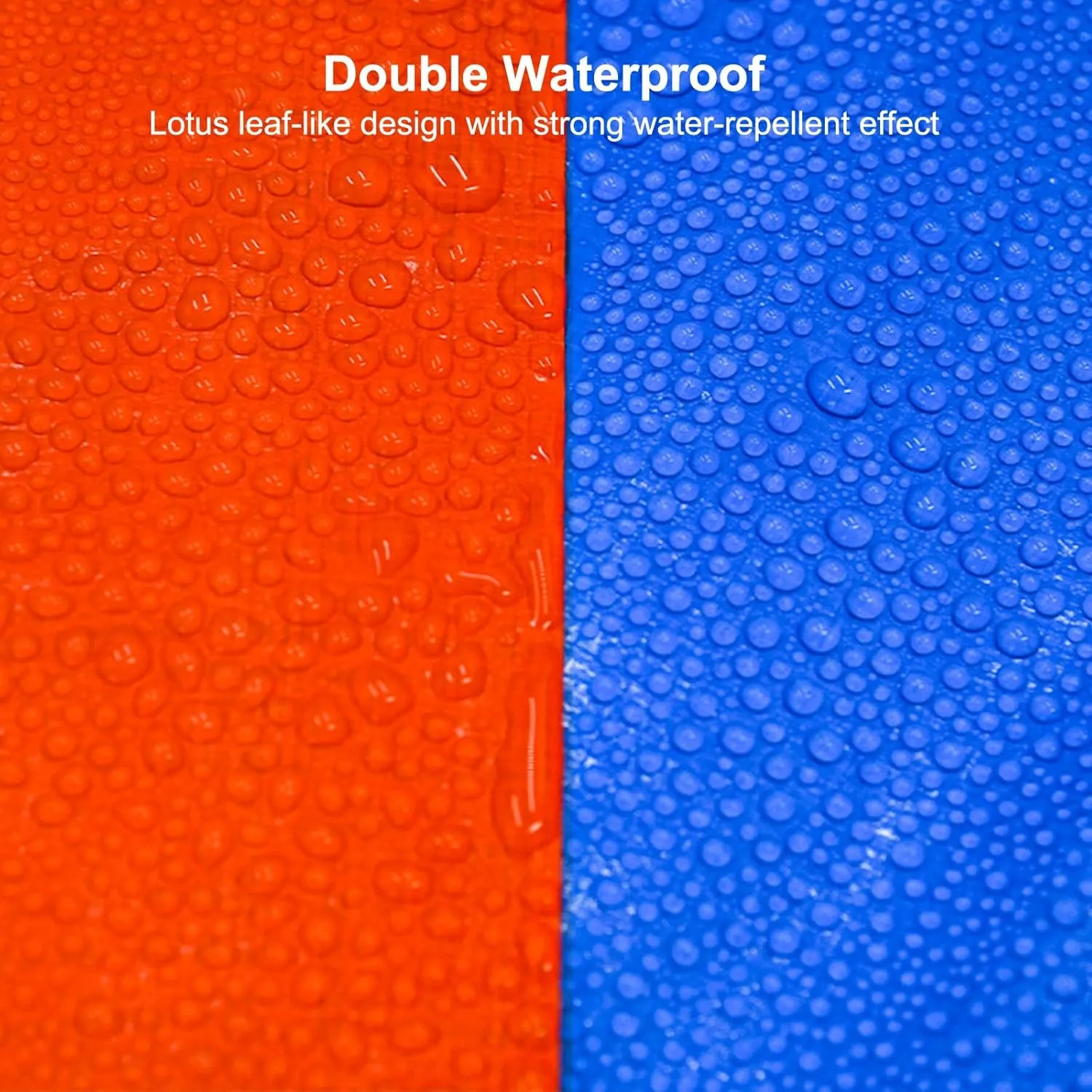 Tarps Heavy Duty Waterproof, Pool Tarp, Tent Tarp, 8 Mil Thick PE Tarpaulin, for Outdoor, Garden, Patio Covering Items, Camping Placed Under The Tent, Customizable