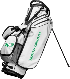 Team Golf NCAA North Dakota Birdie Stand Golf Bag, Lightweight, 14-Way Club Divider, Spring Action Stand, Insulated Cooler Pocket, Velcro Glove and Umbrella Holder & Padded Handles