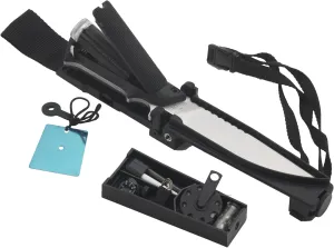 Tekna TEK-WES Solid Blade Wilderness Edge Survival Knife and Tool Set