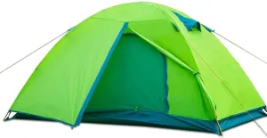 Tent Double People Double Layer Water-Resistant Protection Portable Camping Tent,Green Automatic Camping Tent
