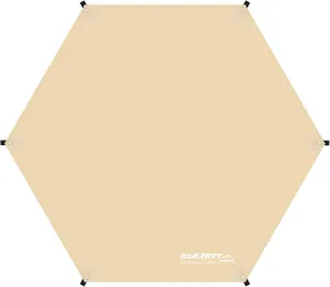 Tent Footprint, 210D Oxford Cloth Camping Tent Tarp, PU 3000 Waterproof Ground Sheet Mat for Tent, Backpacking, Hiking, Beach