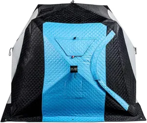 Tent for Camping Motorcycle Tent 2 Person Easy Set Up Double Layer Waterproof Camping Tent for Outdoor Hiking Cycling Large Space for Picnic Outdoors
