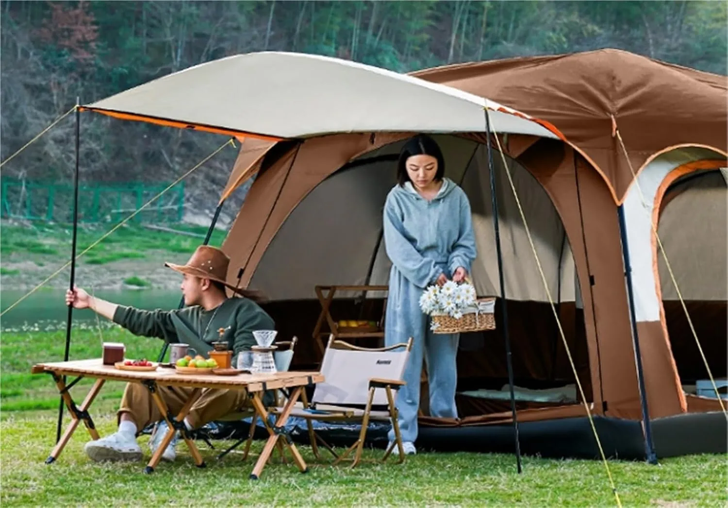 Tent Outdoor Portable Camping Supplies Rainproof Camping Tent