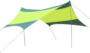 Tent Rain Fly Tent Tarp Sunshade Beach Tent Tarpaulin Outdoor Pergola Sunscreen Waterproof Rain Canopy for Camping Outdoor Travel (Green)