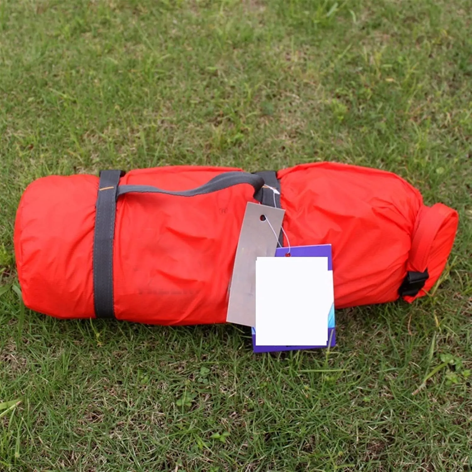 Tent Single Person Tent Outdoor Mountaineering Field Camping Double Deck Rainproof Camping Tent (Color : Rojo) (Yellow One Size)