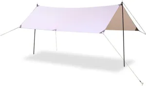 Tent Tarp Camping Tarps Lightweight Waterproof Rectangle Shelter Outdoor Tent Awning Canopy Tent Tarp (Size : 4 * 2.92m)