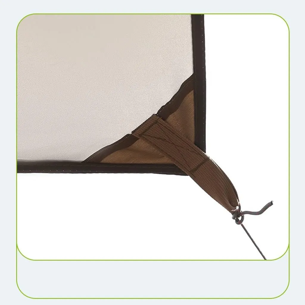 Tent Tarp Camping Tarps Lightweight Waterproof Rectangle Shelter Outdoor Tent Awning Canopy Tent Tarp (Size : 4 * 2.92m)