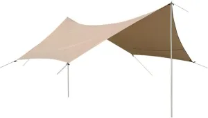Tent Tarp Fly Tent Tarp Outdoor Camping Waterproof Lightweight Portable Windproof Sunshade Tent Tarp