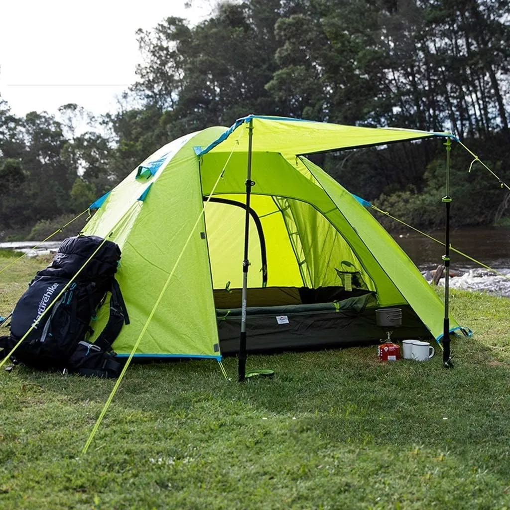 Tent Ultralight Easy Set Up and Carry Family Tent UPF50, Rainproof PU2000 Tent for Camping Tents for Camping (Orange 205x160x110cm)
