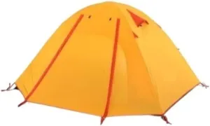 Tent Ultralight Easy Set Up and Carry Family Tent UPF50, Rainproof PU2000 Tent for Camping Tents for Camping (Orange 205x160x110cm)