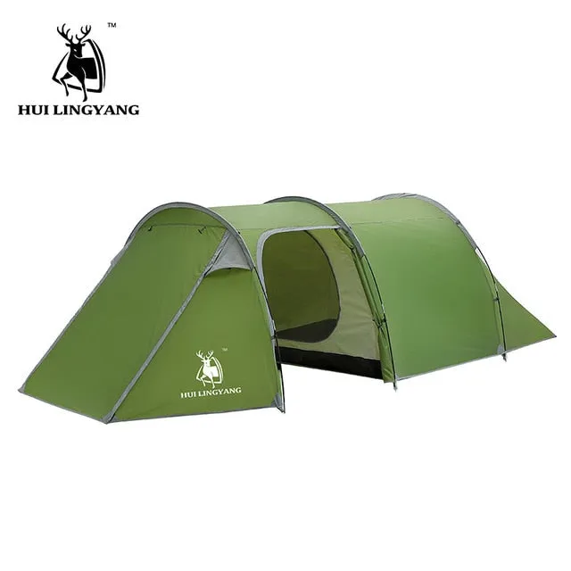 tent Waterproof Early bird pricing 3-4 Camping Layer person Tunnel Double Customer-oriented Ultralight tent