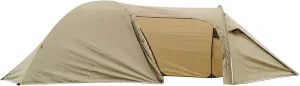 Tent, Waterproof Family Camping Tent 3 Person Light Weight Double Layer 1 Bedroom One Living Room