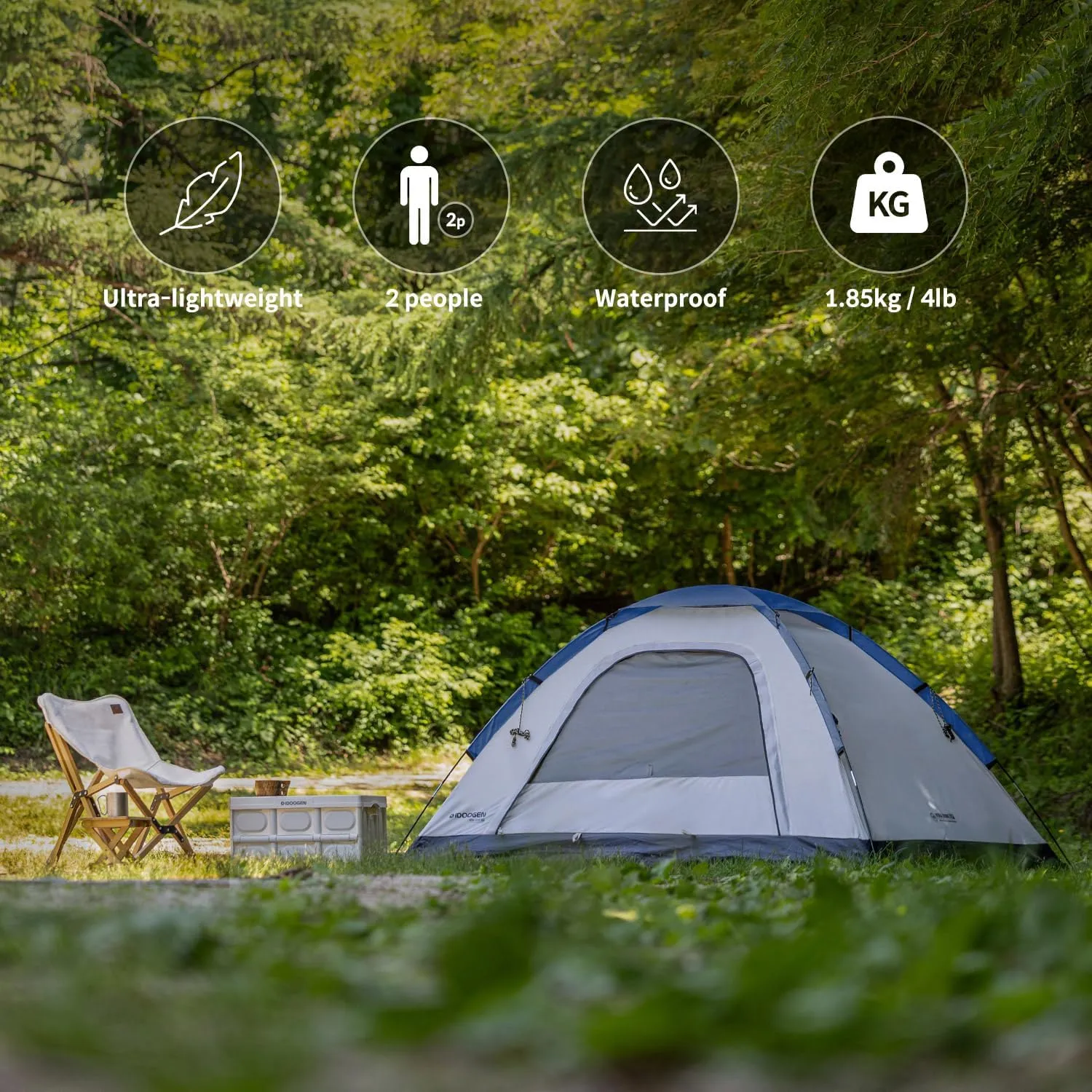 Tents for Camping 2/4/6 Person Camping Dome Tent, Easy to Set Up, Lightweight Camping Tent, Portable Camping Tent for Outdoor and Backpacking Sundome Tent