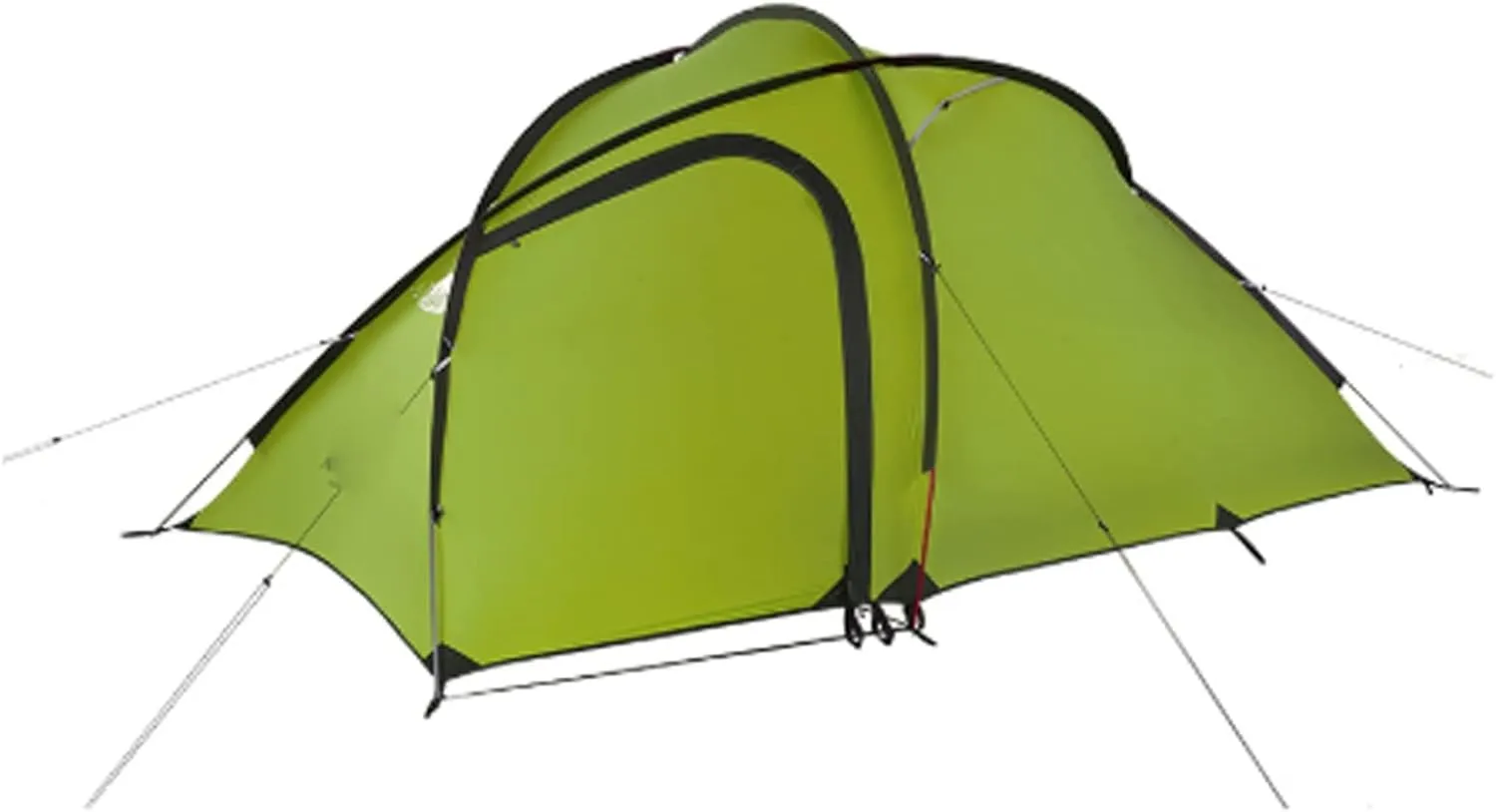 Tents for Camping 3 Person 4 Season Family Tent 20D Silicone Fabric Waterproof Double-Layer Camping Tent One Room One Hall