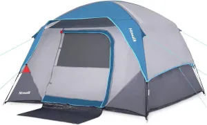 Tents for Camping 4 Person Waterproof Quick Setup Folding Outdoor - Family Tents for Camping, Traveling & Hiking