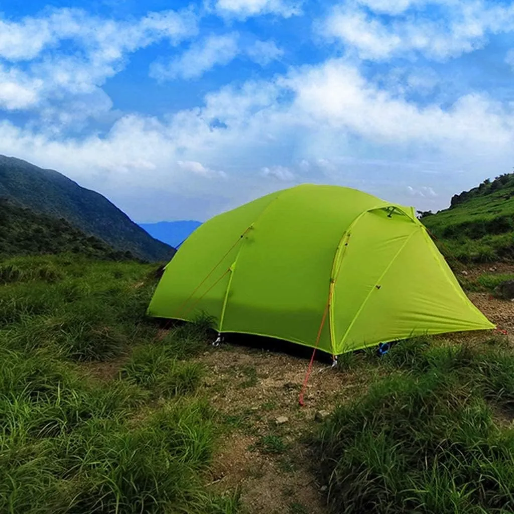 Tents for Camping Beach Tents Camping Tent Easy Set Up Double Layer Waterproof 3 Season Tent for Hiking Cycling Camping Outdoor Tent Family Tents for Camping Hiking Traveling