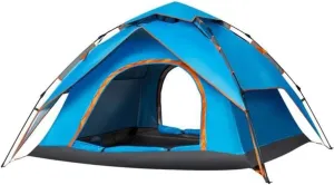 Tents for Camping Tent Outdoor Automatic Quick Open Tent Camping Supplies Camping Tent Home Self-Driving Beach Tent (Color : Blue, Size : 200 * 230 * 140cm)