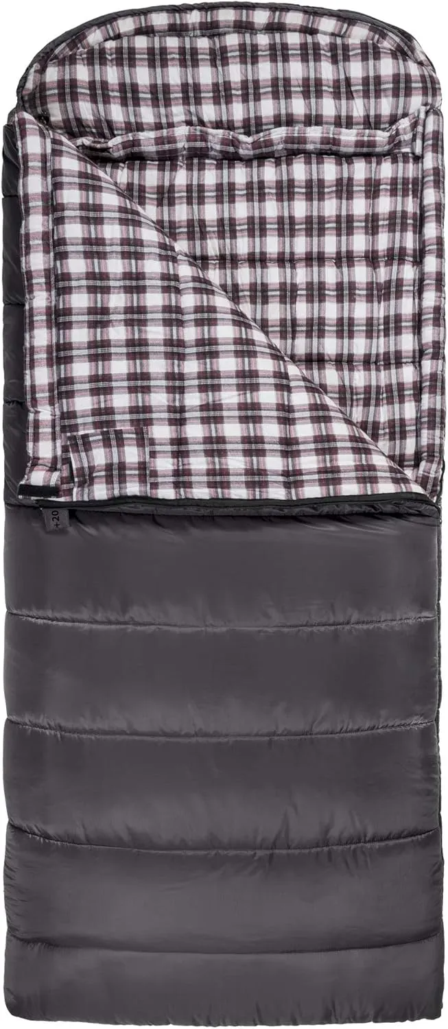 Teton Celsius XXL Sleeping Bag, Cold Weather Sleeping Bags for Adults and Kids, Camping Made Easy and Warm. Compression Sack Included, 35F, 25F, 0F, 20F Degree
