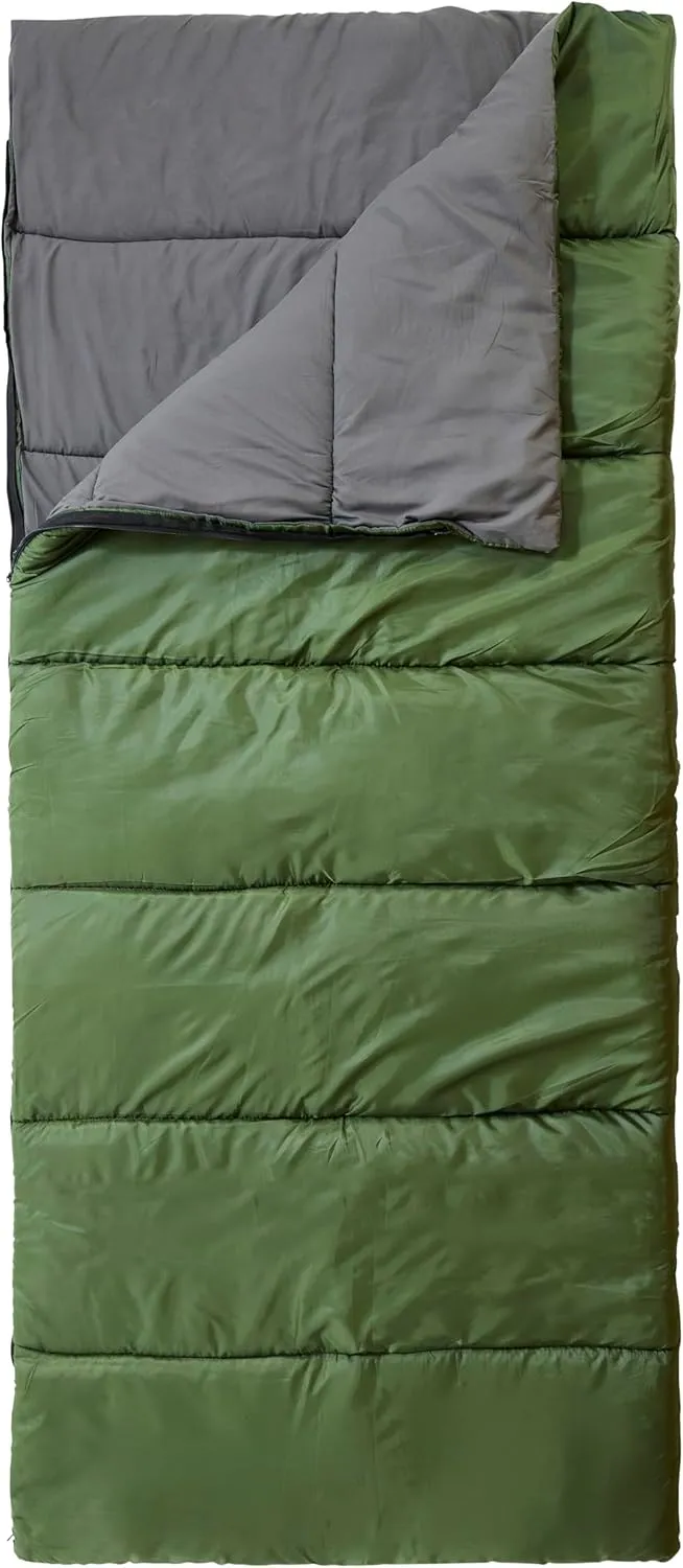 Teton Everyday Response Sleeping Bag for Adults and Kids, 3-Season Sleeping Bags, Stay Warm in Camping Weather, Stuff Sack Included