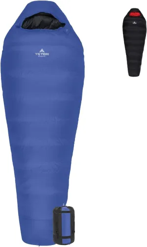 TETON Sports ALTOS, 20 Degree and 0 Degree Sleeping Bag for Adults, Lightweight Warm Mummy Sleeping Bag for Camping, Hiking, Backpacking