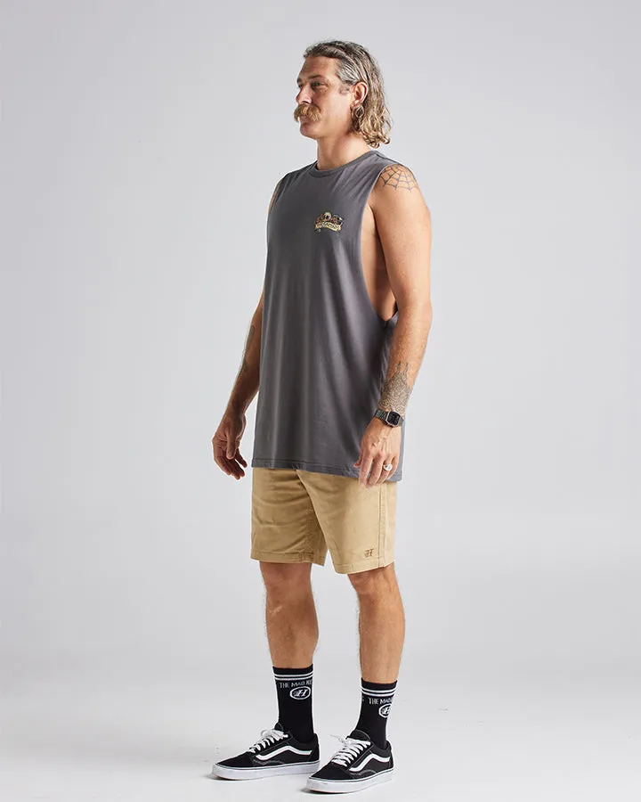 The Mad Hueys - COMPASS CAPTAIN | MUSCLE - CHARCOAL