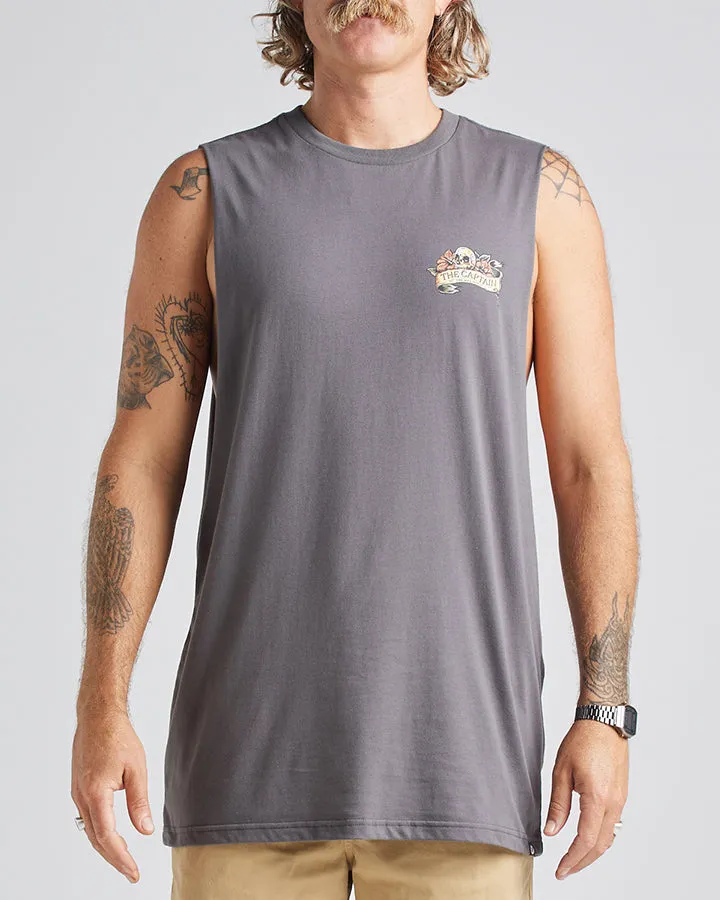 The Mad Hueys - COMPASS CAPTAIN | MUSCLE - CHARCOAL