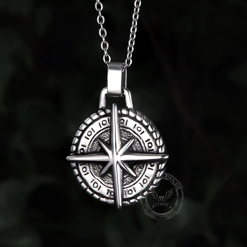 The North Star Stainless Steel Pendant