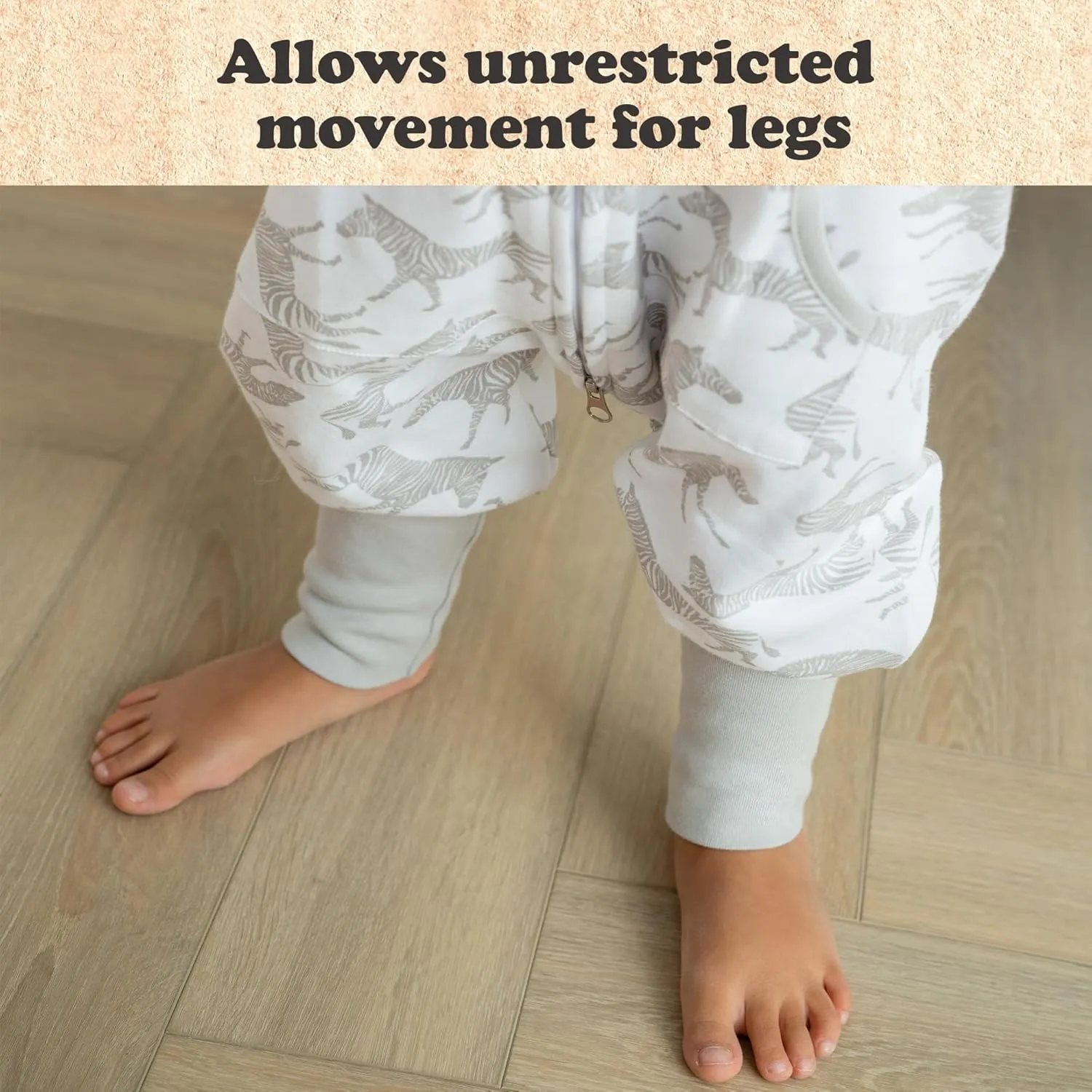 Toddler Sleep Sacks for 12-24 Month, 1 Pack Baby Wearable Blanket with Feet, Sleeveless Breathable Sleep Sacks for Baby Boys Girls