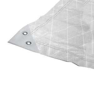 Tough-Tarp Tarpaulin White 6 x 4m
