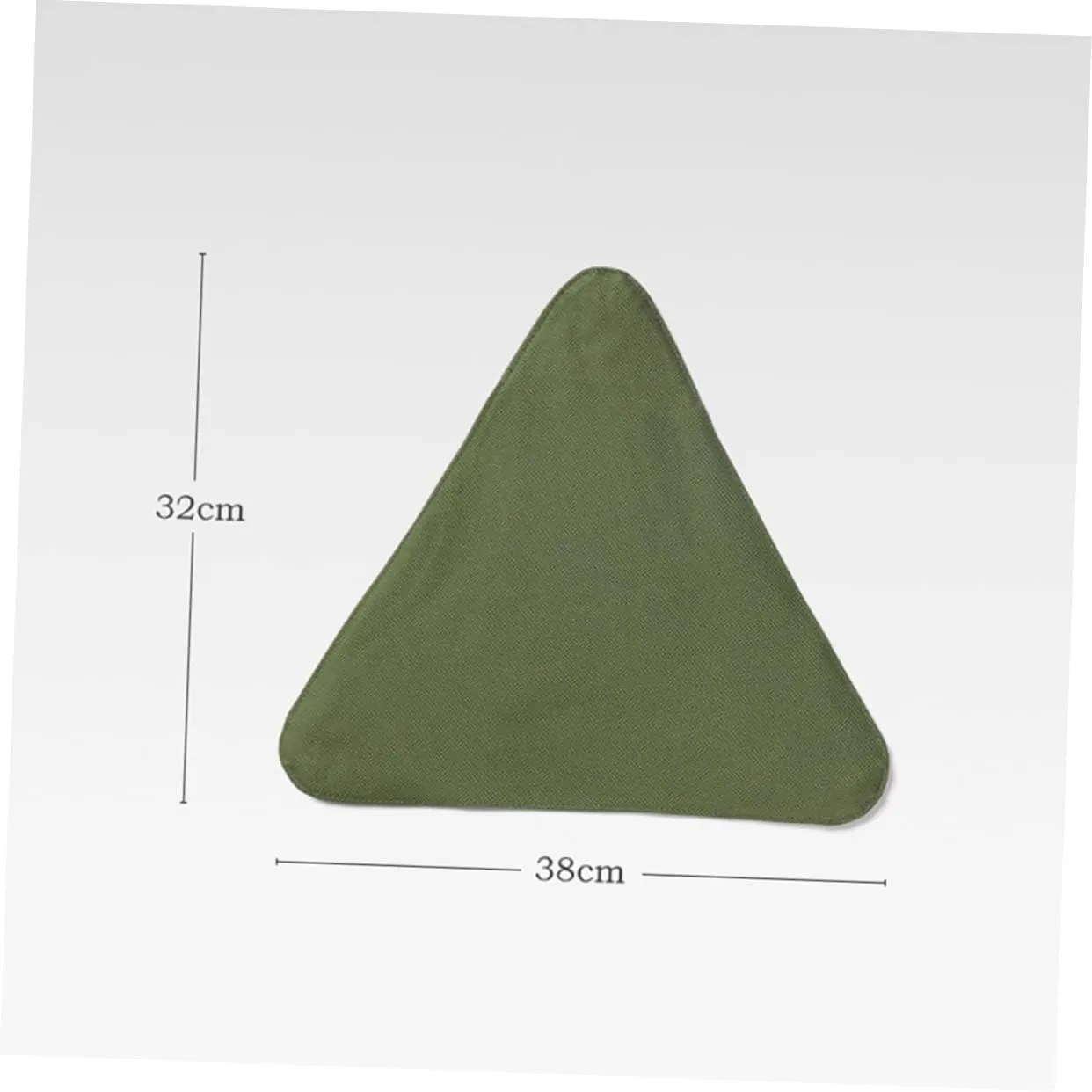 Toyvian Outdoor Camping Stool with Fasten Rope Portable Triangle Cloth Tripod Seat for Fishing Barbecue Hiking and Outdoor Activities
