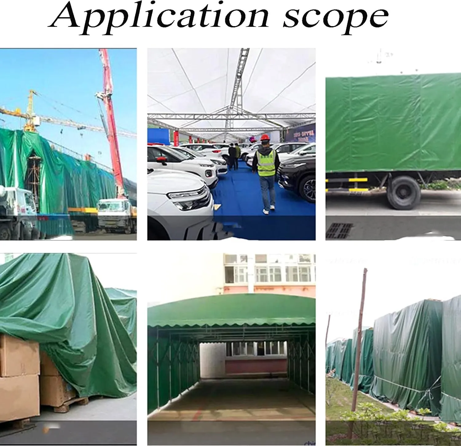 Transparent Waterproof Tarpaulin with Waterproof Mildew Cold and Aging Resistance Will Not Harden When Cold Soft Lightweight Etc, 23 Sizes(2x3m)