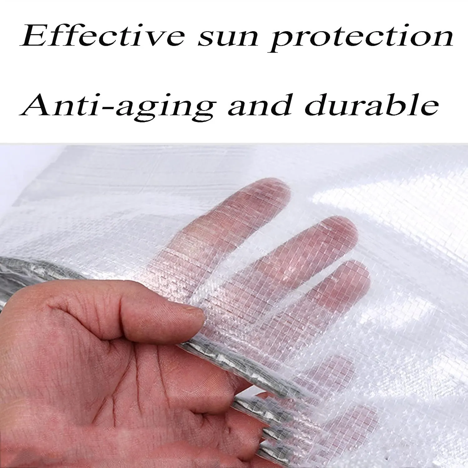 Transparent Waterproof Tarpaulin with Waterproof Mildew Cold and Aging Resistance Will Not Harden When Cold Soft Lightweight Etc, 23 Sizes(2x3m)