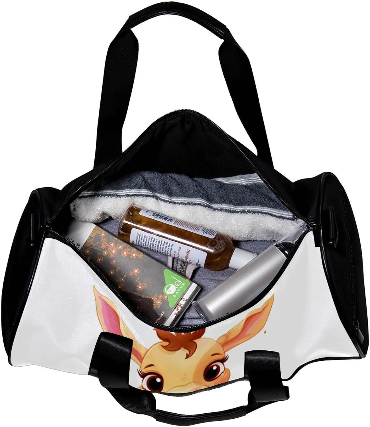 Travel Bag,Mens Gym Bag,Womens Gym Bag,Cute Cartoon Giraffe,Sports Bag