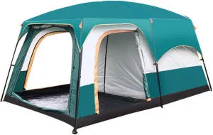 Travel Tent 5-8 Person Camping Tent Double Layer Outdoor Family Tent Portable Backpack Camping Tent