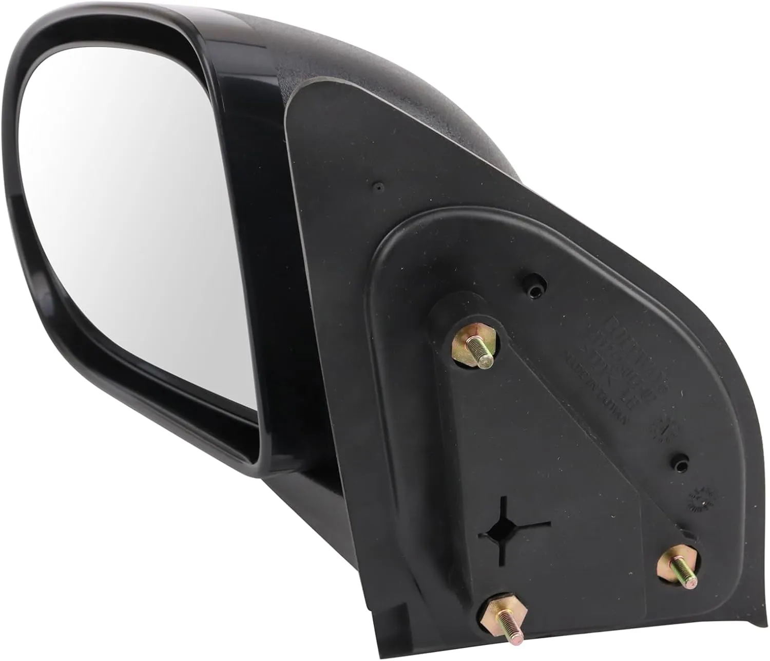 TRQ Left Mirror Manual Drivers Side Compatible with 2007-2017 Jeep Compass CH1320266