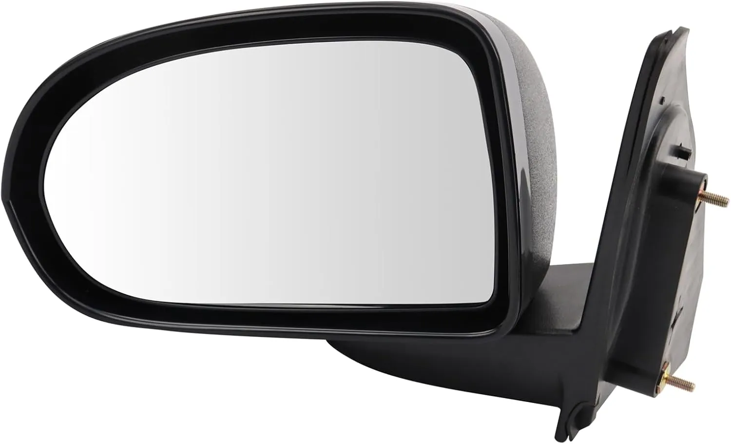 TRQ Left Mirror Manual Drivers Side Compatible with 2007-2017 Jeep Compass CH1320266