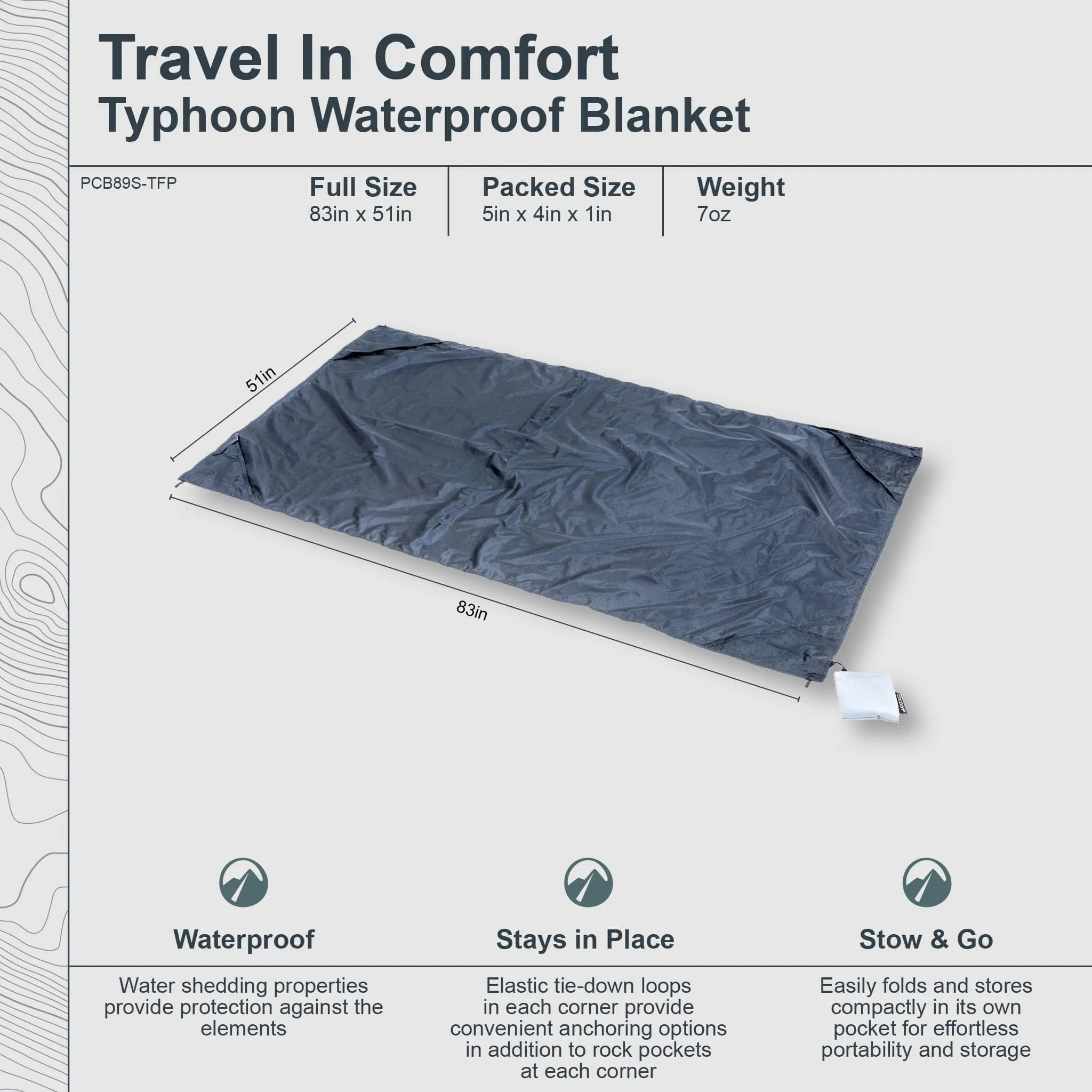 Typhoon Blanket XL