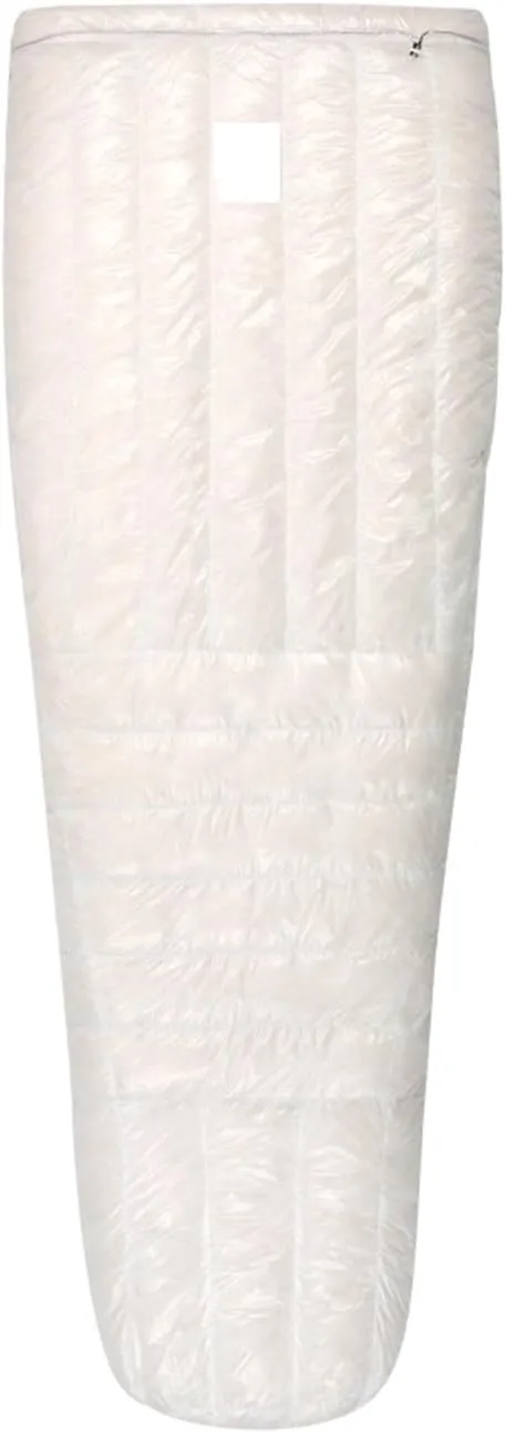 Ultralight Down Sleeping Bag -5°F 800FP for Winter Camping & Hiking, 10D Fabric, Windproof Twilight Quilt(Twilight II-White-R)
