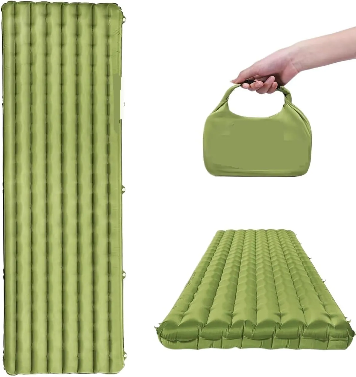 Ultralight Insulated Sleeping Pad for Camping Patchworkable Mattress for Outdoor Adventures