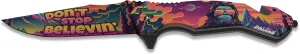 Urban Legend Knives, Funky Knife, Digital Printing On Blade, Fun Pocket Knife