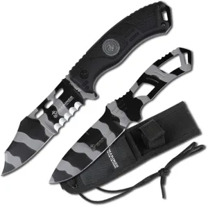 U.S. Marines by MTech USA M-1032 Series Fixed Blade Knife Set with 8.5-Inch and 7.1-Inch Knives