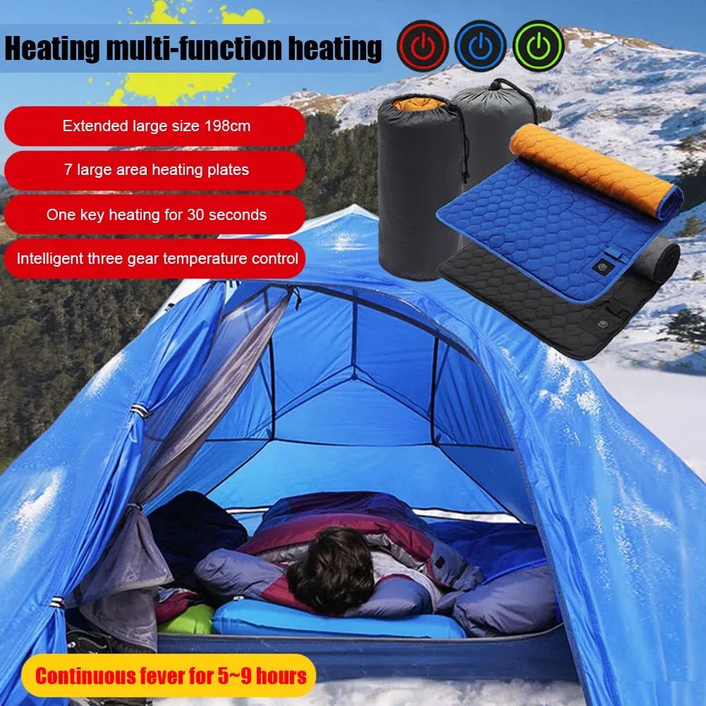 USB Heated Camping Sleeping Pad