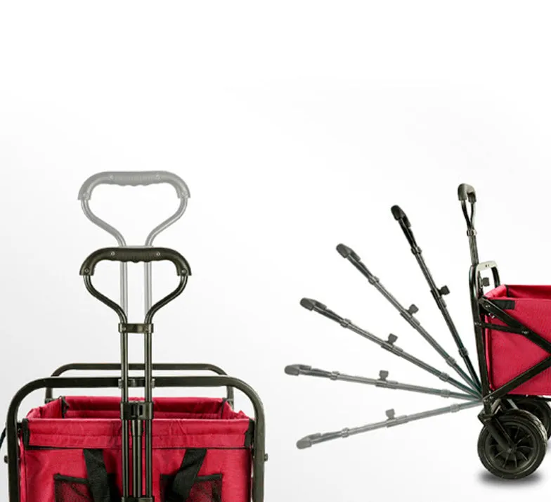Utility Camping Trolley for with Foldable Technologically advanced Adventure Smart design Multipurpose 2-in-1 Table & Top Outdoor