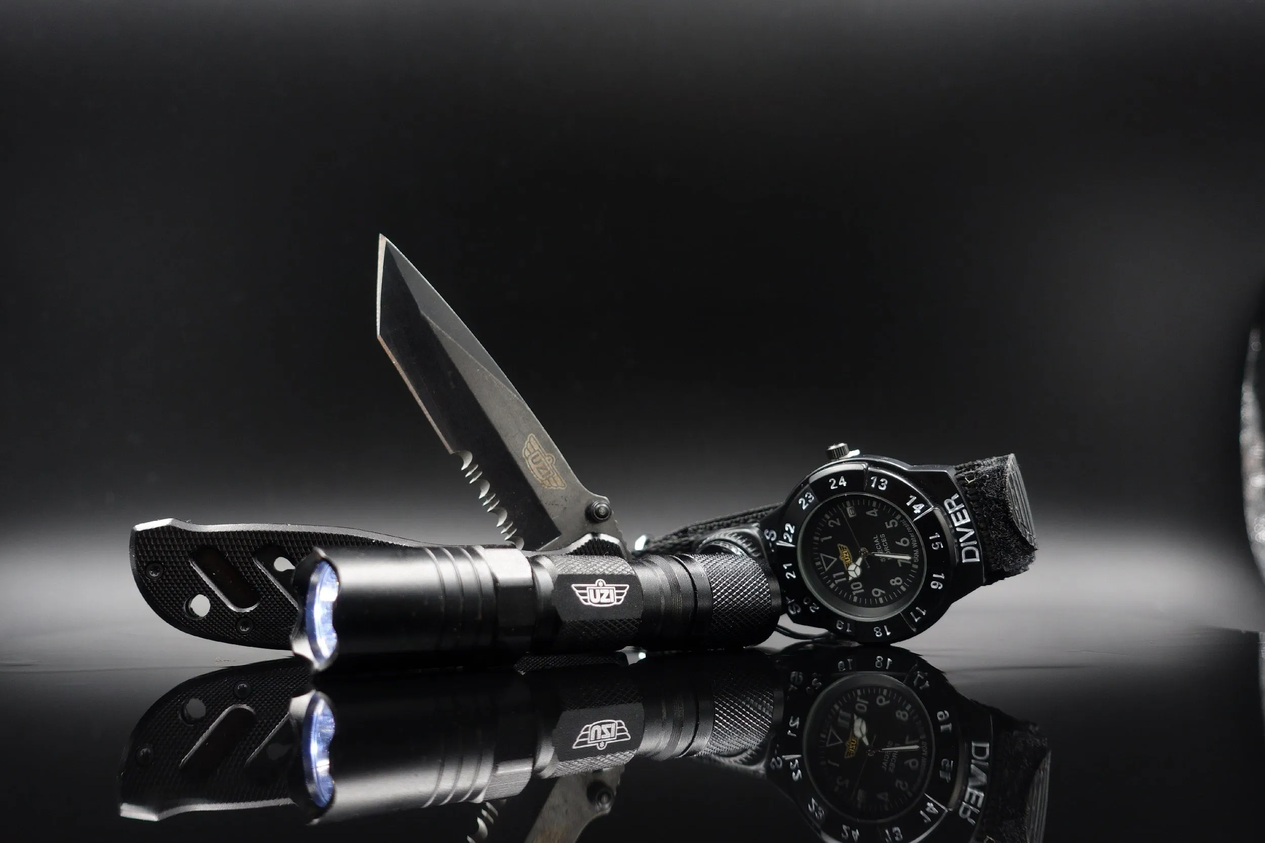 UZI 3-pcs special forces gift set