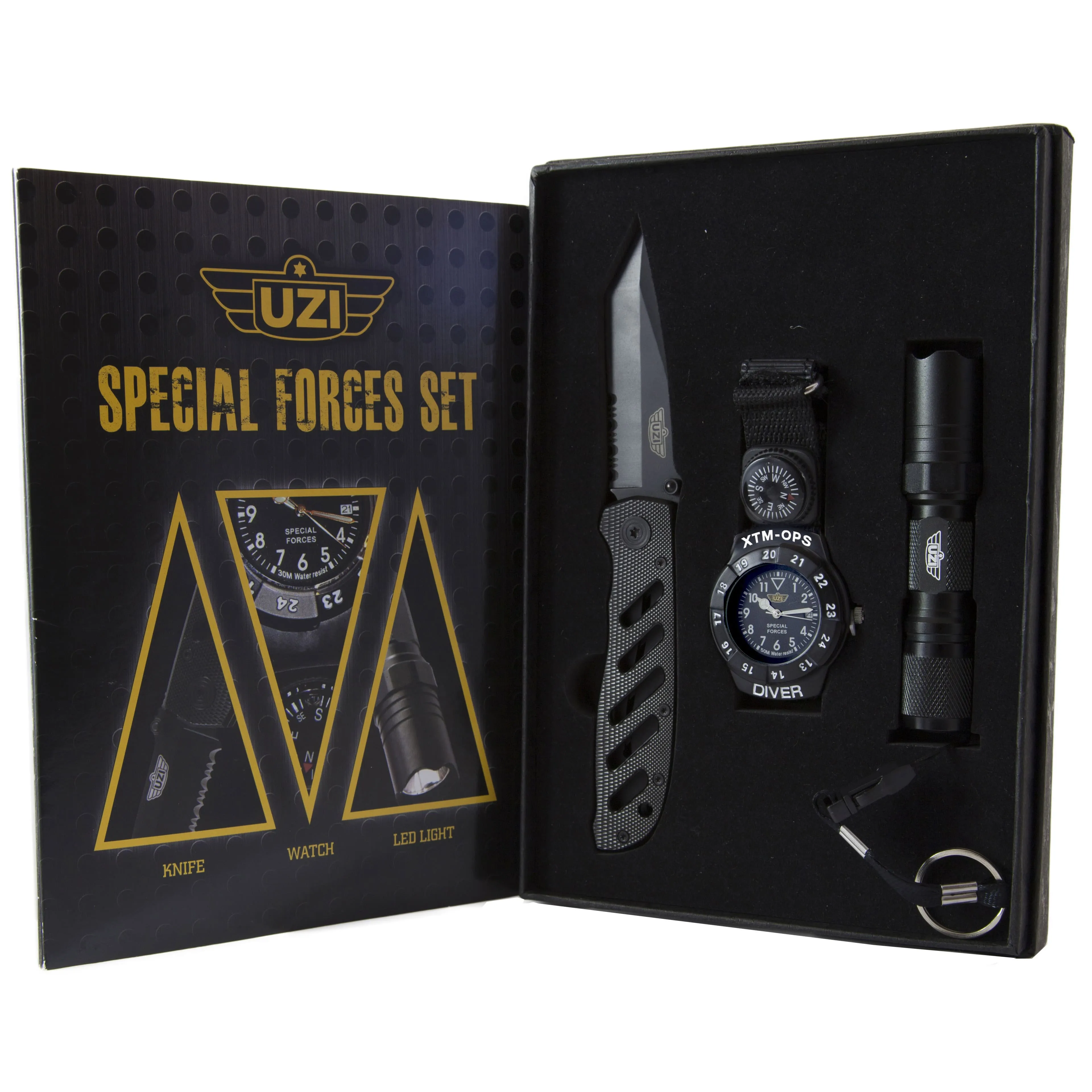UZI 3-pcs special forces gift set
