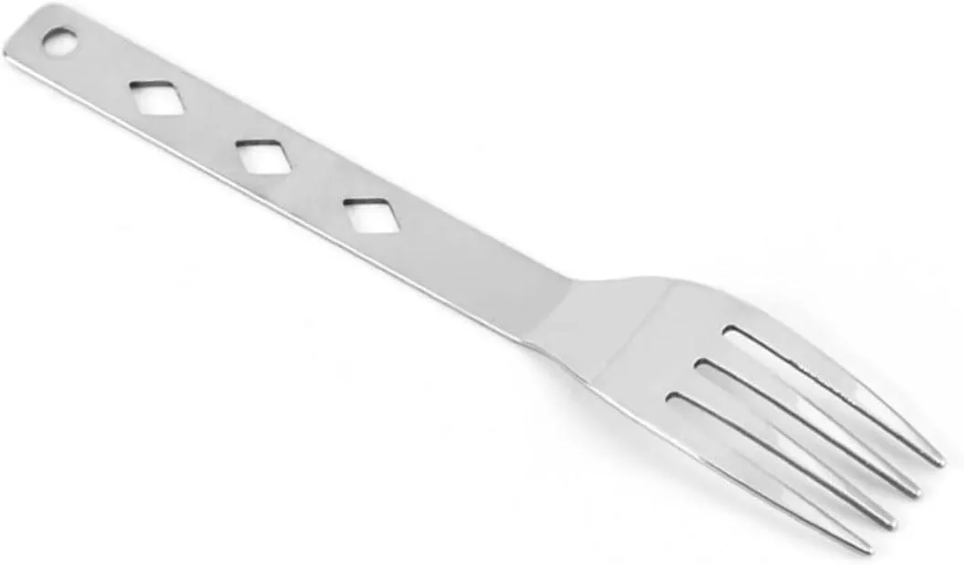 VANZACK 2 Sets Travel Cutlery Stainless Steel Camping Utensils Set Forks Spoons